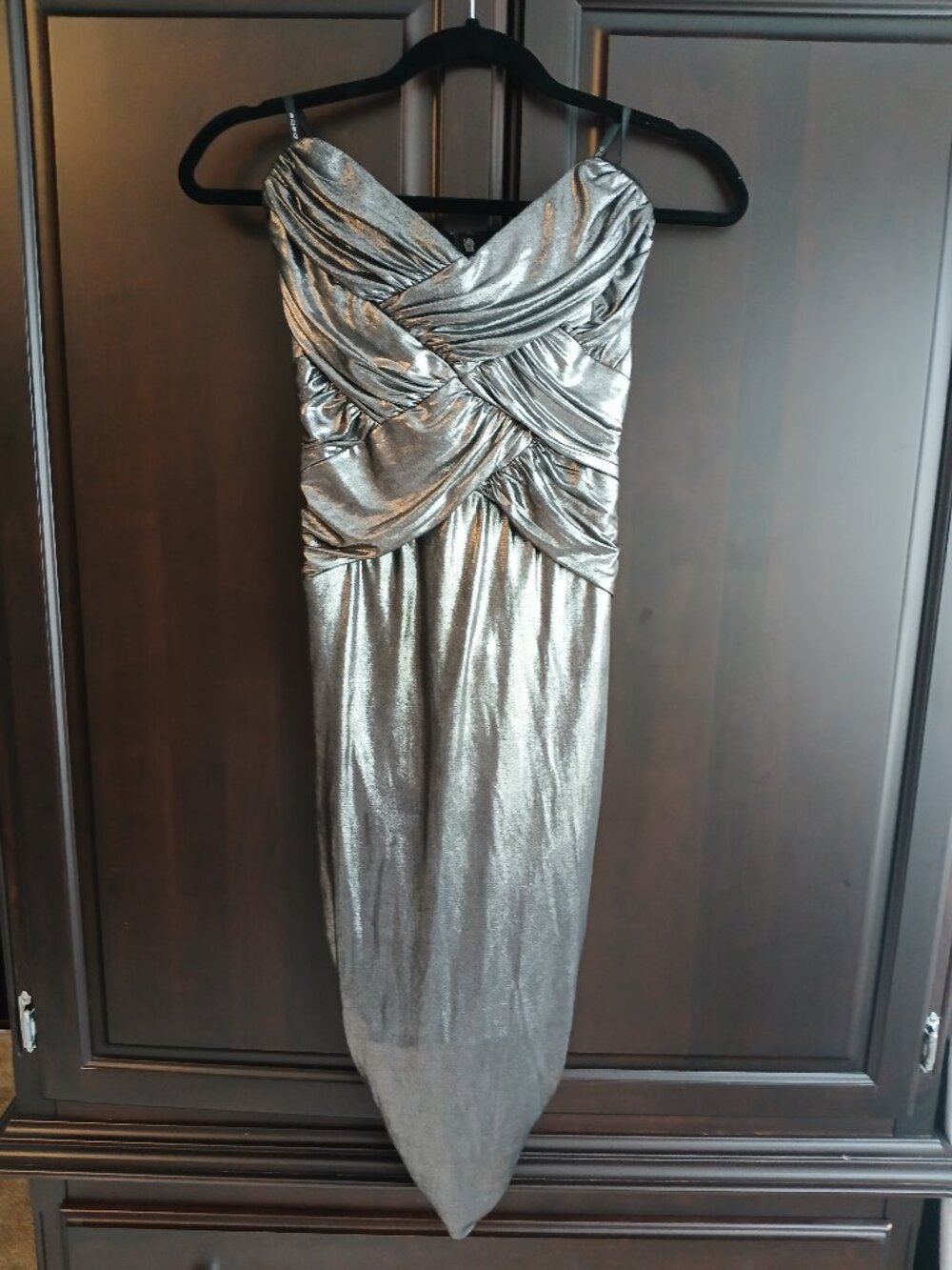bebe Size S Strapless Dress
